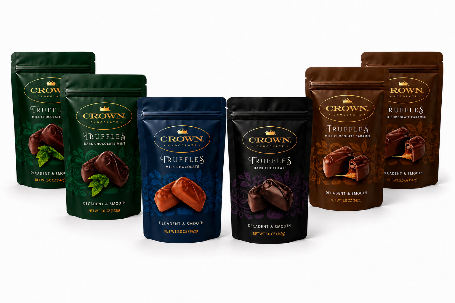 Individually Wrapped Truffle Pouches