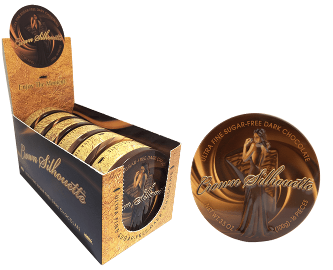Ultra-Fine Sugar-Free Dark Chocolate (Box of 6)