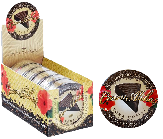 Kona Coffee Chocolate (Box of 6)