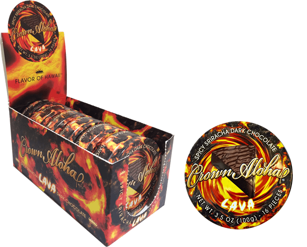 Spicy Sriracha Dark Chocolate (Box of 6)