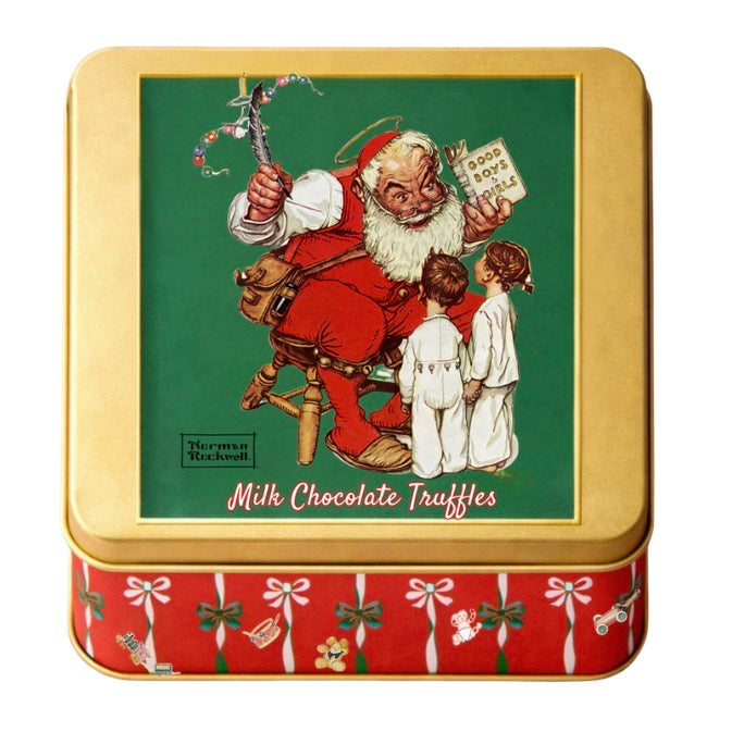 Norman Rockwell Santa's Visitors