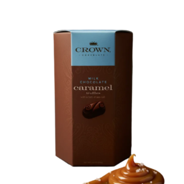 Milk Chocolate Caramel Truffles (6 oz Box)