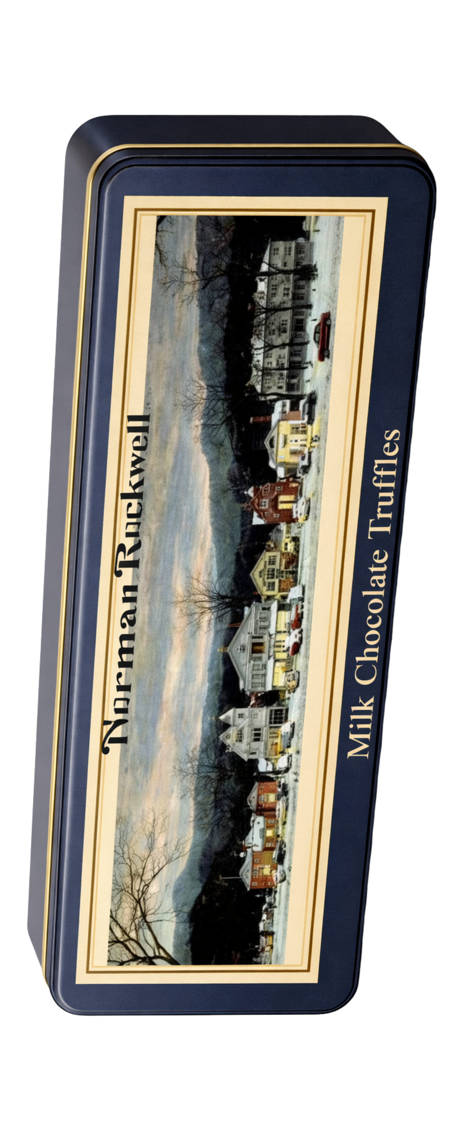 Norman Rockwell Stockbridge Main Street At Christmas Stocking Stuffer